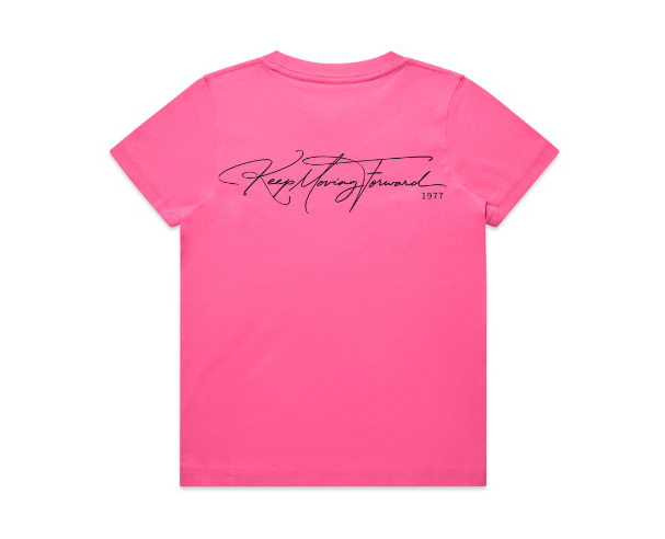 Rose Keep Moving Forward Tee