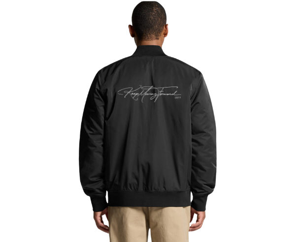 Black KMF Zip Up Jacket