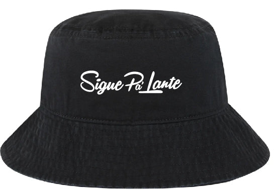 KMF Sigue Pa Larte Bucket Hat also snap back hat