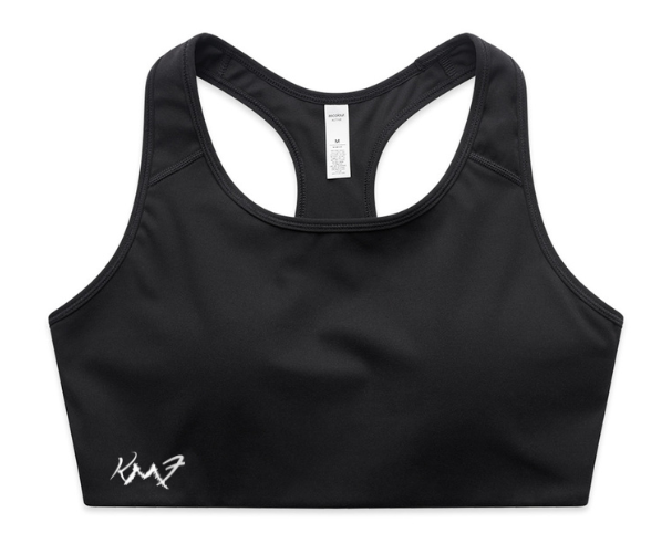 Women's Active Bra Top Black