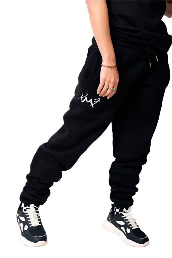 Black T-Shirt and Sweatpants Bundle