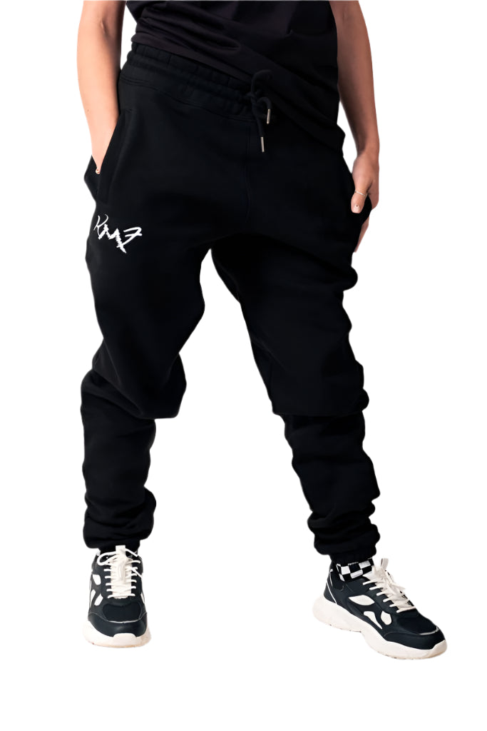 Black T-Shirt and Sweatpants Bundle
